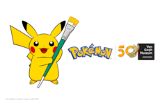 Imagen de soporte para ‘Pokémon x Van Gogh’ Art Collaboration Comunicado de prensa