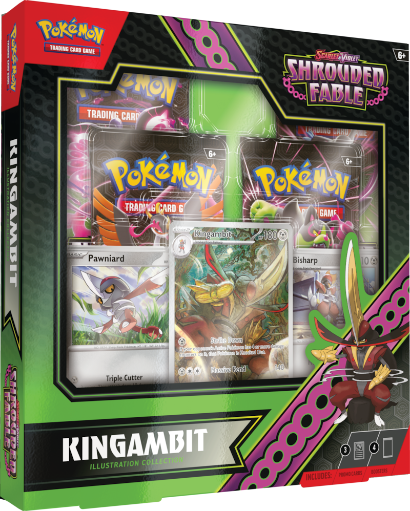 Pokémon Shrouded Fable Illustration Collection - Kingambit