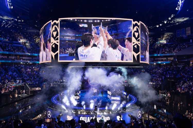 Riot Games Esports Media Center "Worlds 2022 Wins Sports Emmy for